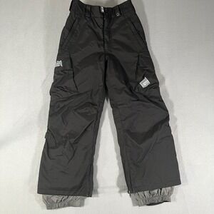 Burton Boys Cargo youth Snowboard Ski Pants Black Size S Waterproof Insulated